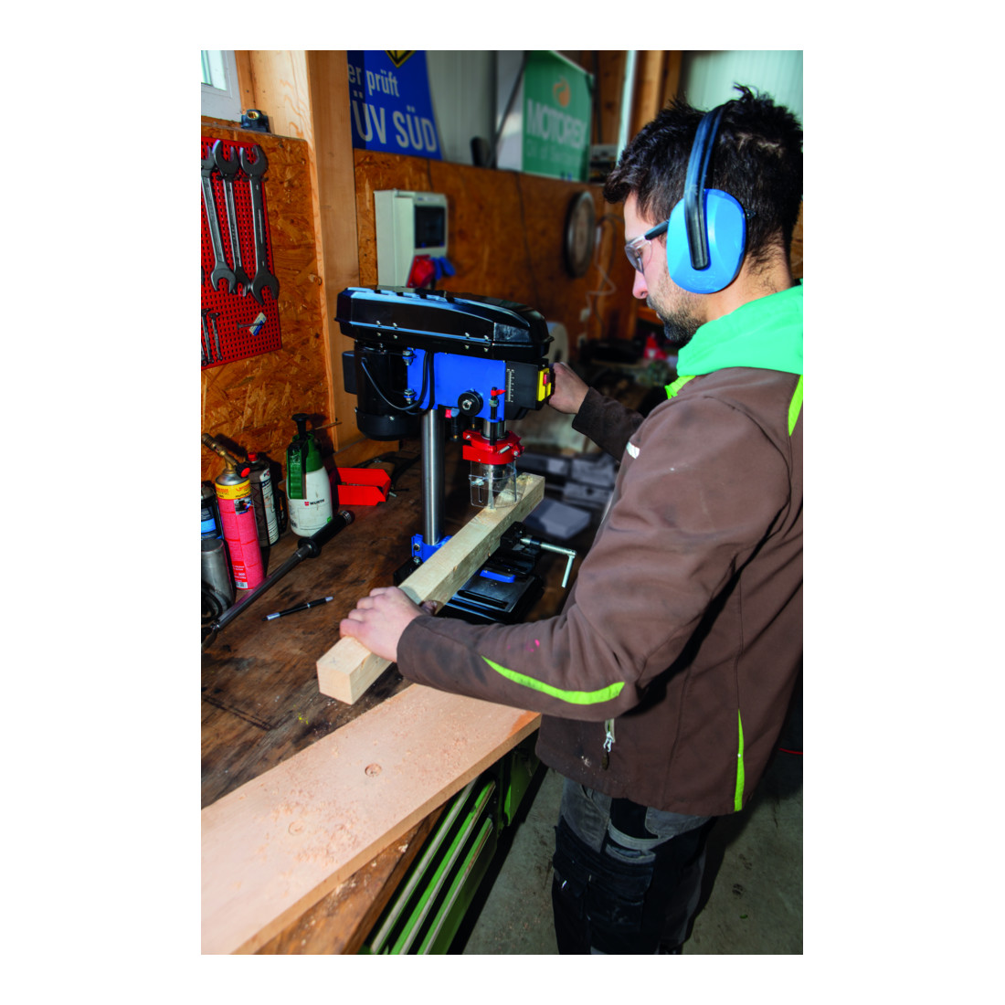 Scheppach Perceuse à colonne DP16VLS