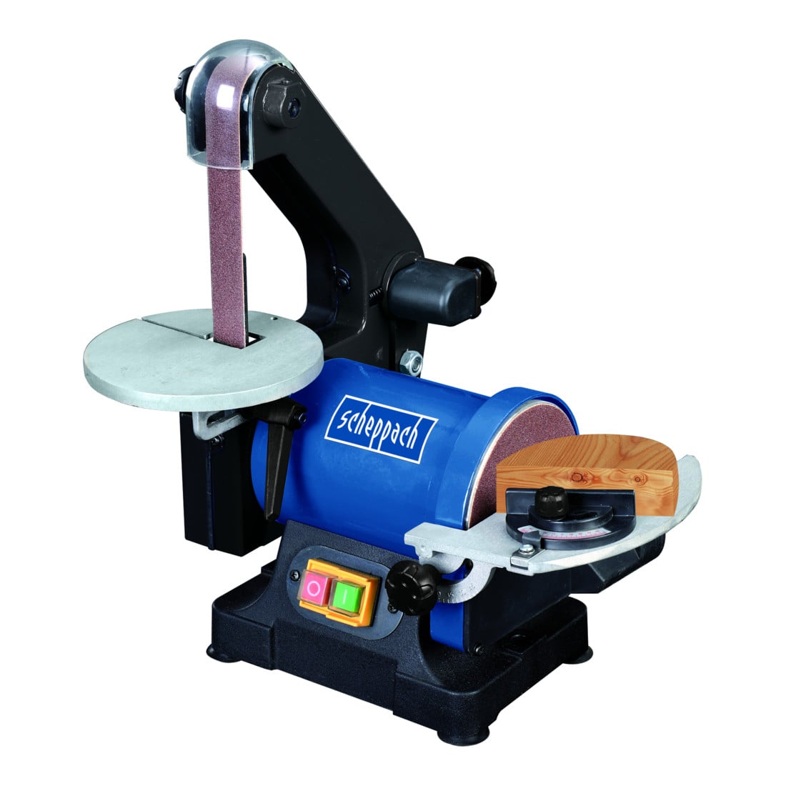 Scheppach Ponceuse à bande et plateau BTS700 250 W 230V/50 Hz