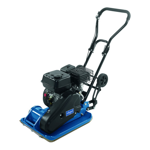 Scheppach Rüttelplatte HP1300S 6,5PS mit Fahrvorrichtung und Gummiplatte