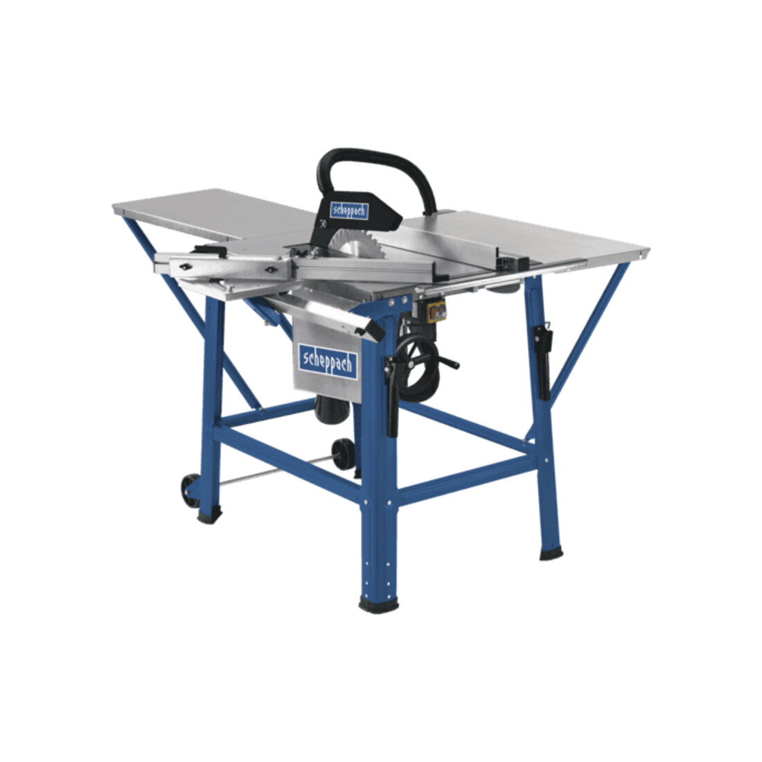 Scheppach Scie circulaire de table TS 310 avec chariot coulissant 2,20 kW 230V 50Hz