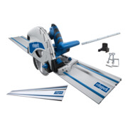 Scheppach Scie plongeante PL75 1,6 kW 230 V + rail de guidage 1400 + kit d’accessoires-1