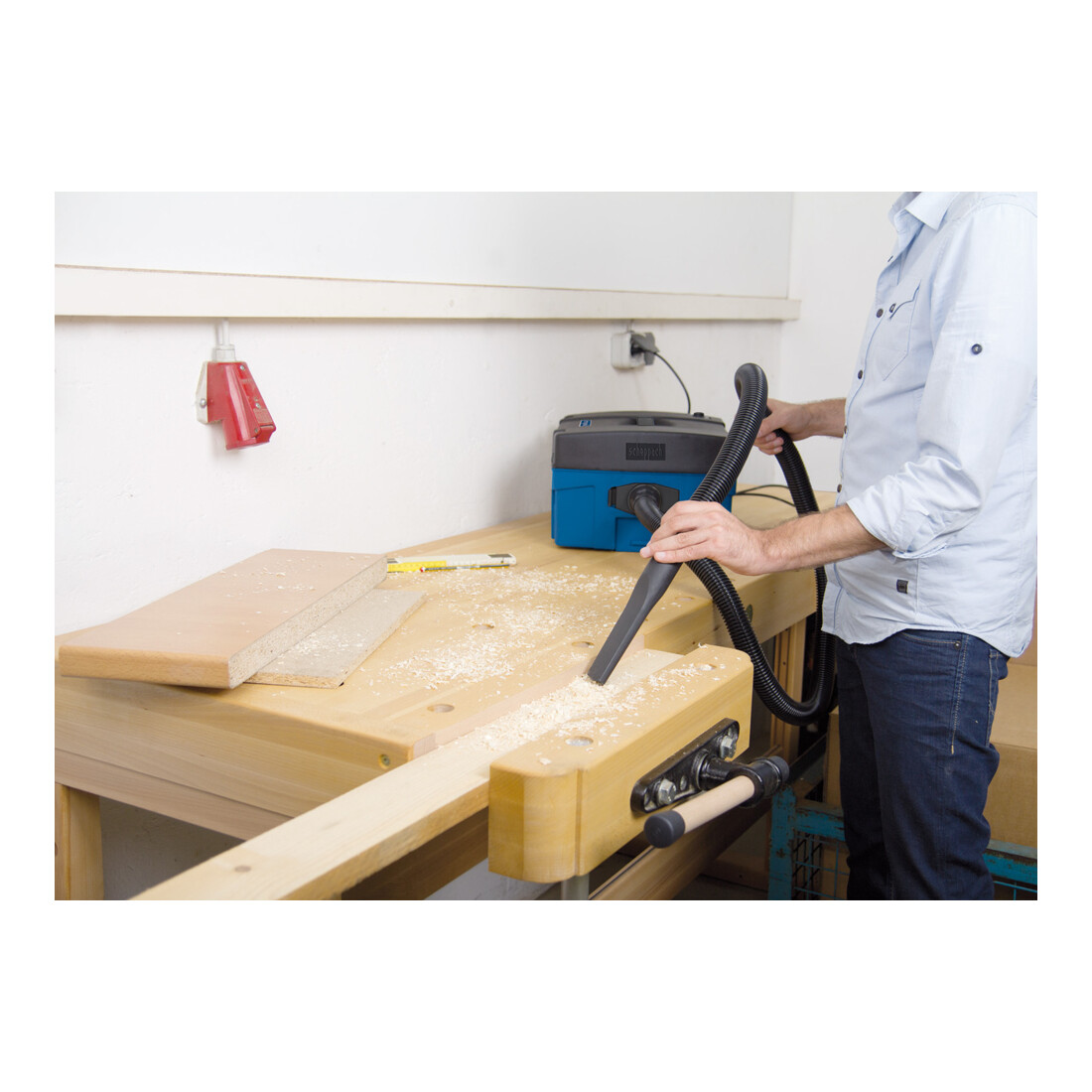 Scheppach Système d’aspiration HD2p 1250W 230V 50Hz
