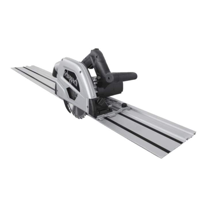 Scheppach Tauchsäge PL55Li black inkl. 1x Akku und Ladegerät, 2x70cm Schiene - 160mm