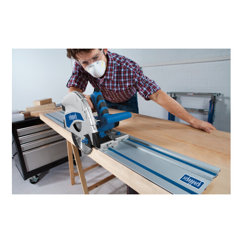Scheppach Tauchsäge PL75 1,6kW 230V + Führungsschiene 1400 + Zubehörpaket