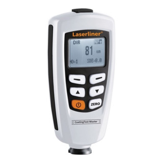 Schichtdickenmessgerät 0 b.1250 µm 2 x 1,5 V,Typ AAA m.Tragekoffer Laserliner
