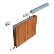 Schiebesyst.73 Me-A 80kg HLT à partir de 35mm Ensemble complet HELM