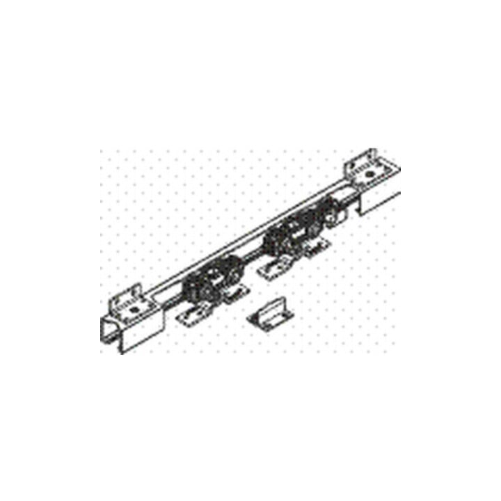 Schiebesyst.Rollan 40 NT 40kg 2800mm Holzflügel Kompletts.50-142cm Wm./Dm.GEZE