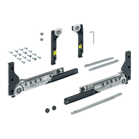 Schiebetürbeschlag SlideLine M Komplett Set 10kg HETTICH
