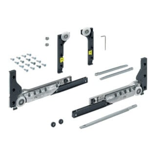 Schiebetürbeschlag SlideLine M Komplett Set 30kg HETTICH
