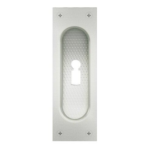 Schiebetürmuschel 42 4211 BB L.120mm B.40mm Alu. 0105 ktg. EL.-T. 11,5mm FSB