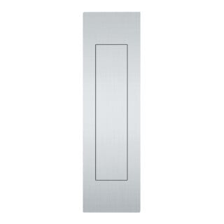 Schiebetürmuschel 4251 001 blind L.155mm B.45mm VA 6204 ktg. EL.-T. 18,5mm FSB