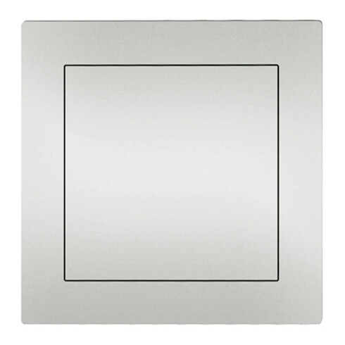 Schiebetürmuschel 4253 001 blind L.70mm B.70mm Alu. 0105 quad. EL.-T. 18,5mm FSB