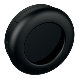 Schiebetürmuschel 538.60MLB PA 90 tiefschwarz ma rd.TS ab 22mm f.HLT