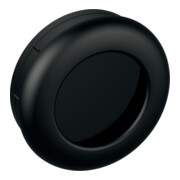 Schiebetürmuschel 538.60MLB PA 90 tiefschwarz ma rd.TS ab 22mm f.HLT