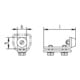 Schienenstopper 1300 P-1500 P 1400 P Pro 400 STA Oberfläche ZN HELM