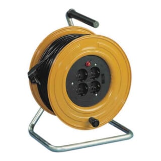 Schill Enrouleur de câble 4xSchu 2p+T 16A 250V HT 280.S4