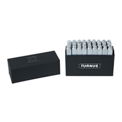 Schlagbuchstabensatz 331 27 pcs. Lettres majuscules A-Z, hauteur d'écriture 5 mm, boîte plastique
