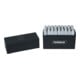 Schlagbuchstabensatz 331 27 pcs. Lettres majuscules A-Z, hauteur écriture 3 mm, boîte plastique-1