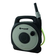 Schlauchabroller avec 10 m de tuyau 8 mm en plastique