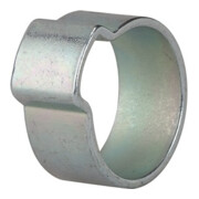 Schlauchklemme 1-Ohr STA glanzverzinkt (W1) Spannber.11-13mm 50St/Beutel RIEGLER-1