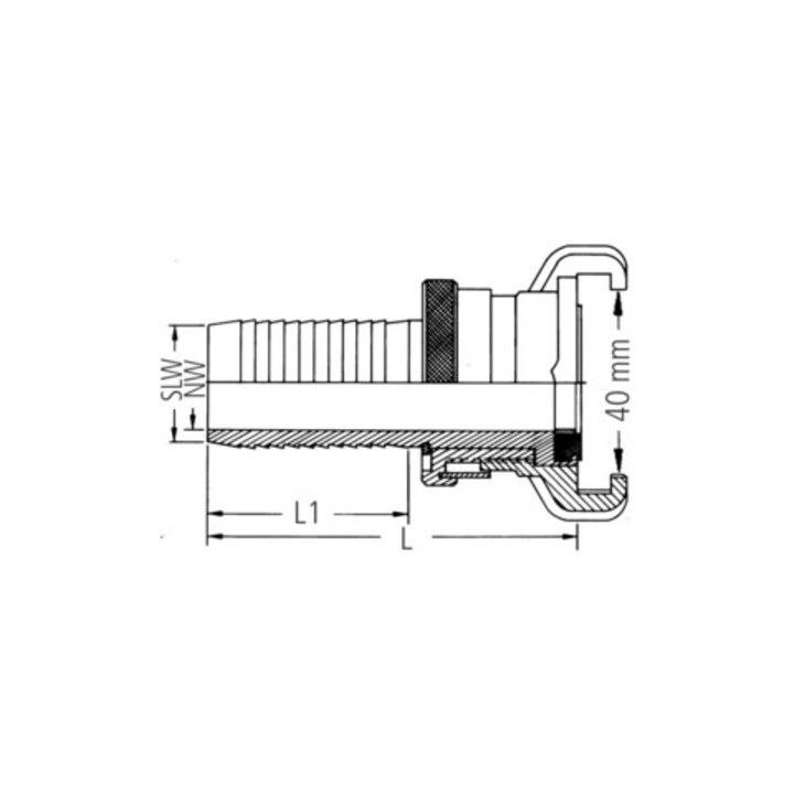 Schlauchstück GEKA plus SH MS Schl.-Gr.32mm KARASTO