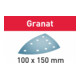 Festool Schleifblatt STF DELTA/9 P100 GR/100 Granat-1