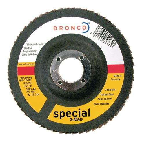 Schleifscheibe G-AZA 40 BOMB 125x22mm SPECIAL