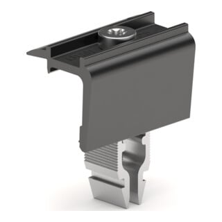 Schletter Endklemme Classic wide schwarz 10mm