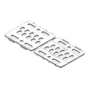 Schletter Plaque de support pour crochet de toit 2,5/5 mm 973000-075-1