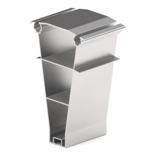 Schletter Solar FixZ-10 Systemprofil 18 mitte 96mm m. Verb. 163900-023