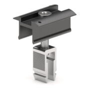 Schletter Solar Mittelklemme RapidPro 30-47 mm noir anodisé 131020-901-1