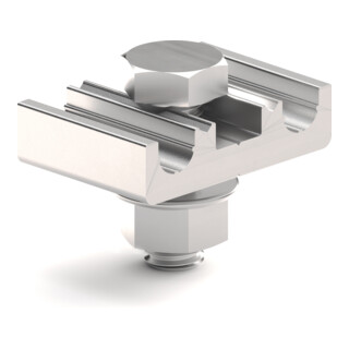 Schletter Solar pince parafoudre en aluminium prémontée pour Ø 8 mm