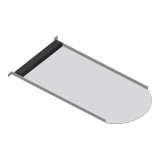Schletter Solar Tuiles de remplacement en aluminium Biber 180x380 Rapid 109016-007