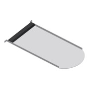 Schletter Solar Tuiles de remplacement en aluminium Biber 180x380 Rapid 109016-007-1