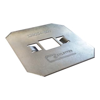 Schletter Solar Unterlegblech f.Glaspaneel Mittelklemme Eco6 139004-000