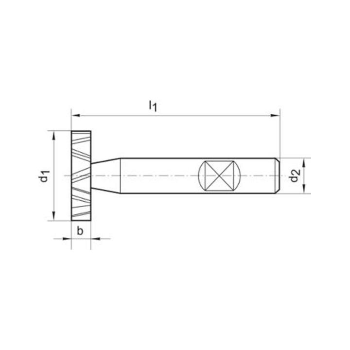 Schlitzfr. D850D K HSSCo519,5x4,0mm FORMAT