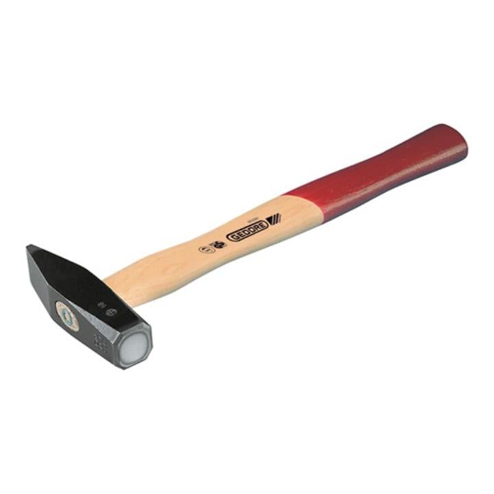 Schlosserhammer 2000g m.Hickorystiel u.Ringkeil induktiv angelassenen Randzonen