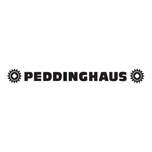 Peddinghaus Schlosserhammer mit Hickorystiel, ohne Stielschutz