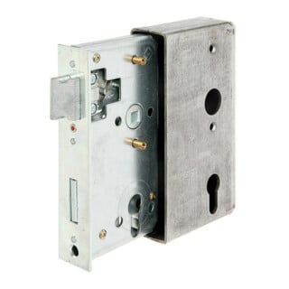 Schlosskasten DIN L/R Maß A172xB94xC60mm Maß E 40mm Dornm.60mm GAH