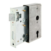 Schlosskasten DIN L/R Maß A172xB94xC60mm Maß E 40mm Dornm.60mm GAH