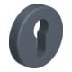 Schlüsselrosette 306.23PBKN 90 Ku.90 Schildst.10,5mm BB rd.HEWI-1
