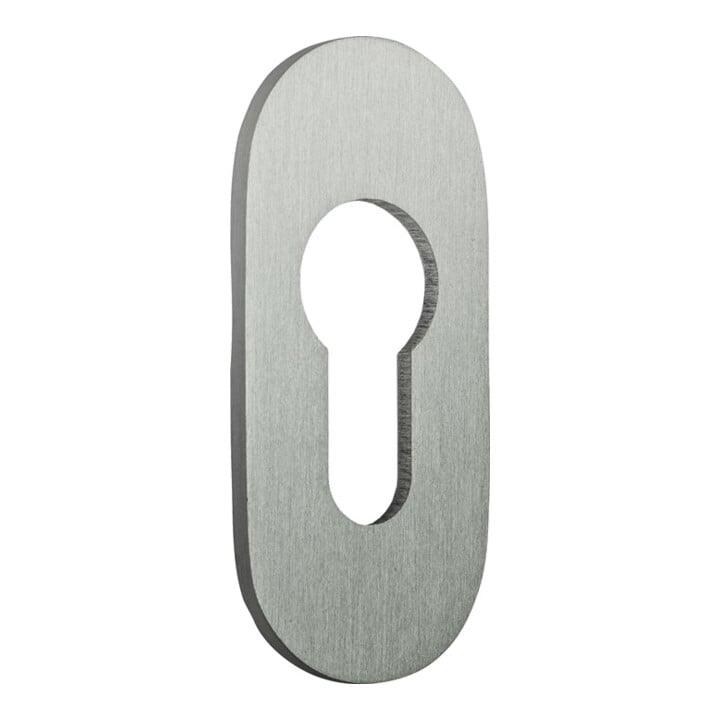 Schlüsselrosette 6700 ER PZ-3 MM VA ER Schildst.3mm PZ ov.OGRO