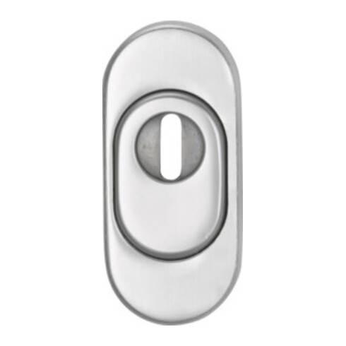 Schlüsselrosette 815ZA Alu. F12 Schildstärke 15mm PZ ov.