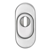 Schlüsselrosette 815ZA Alu. F12 Schildstärke 15mm PZ ov.