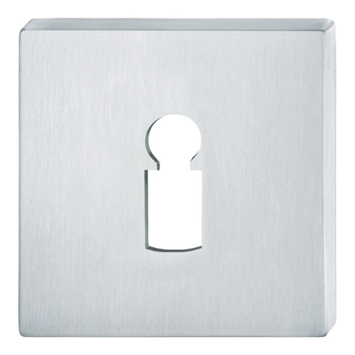 Schlüsselrosette-Paar 12 1704 VA 6204 Schildst.7,2mm BB quad.FSB