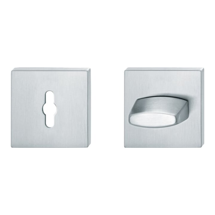 Schlüsselrosette-Paar 12 1704 VA 6204 Schildst.7,2mm R-WC quad.FSB
