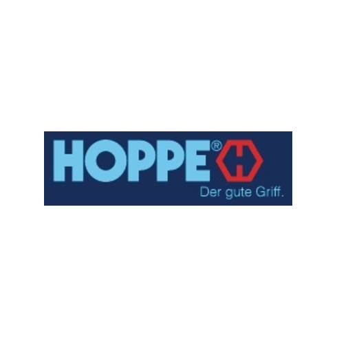 Hoppe Badrosette 42KVS Aluminium