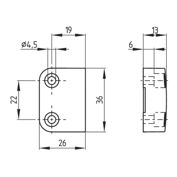 schmersal Aimant BPS 260-2 Actionneur magnétique