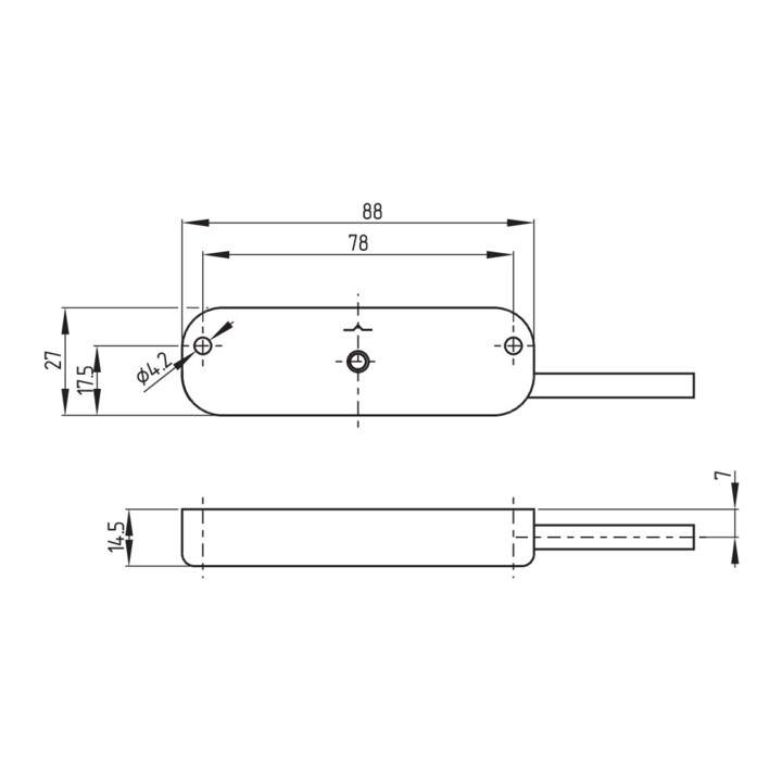 schmersal Capteur de sécurité BNS 40S-12ZG 5,0 m