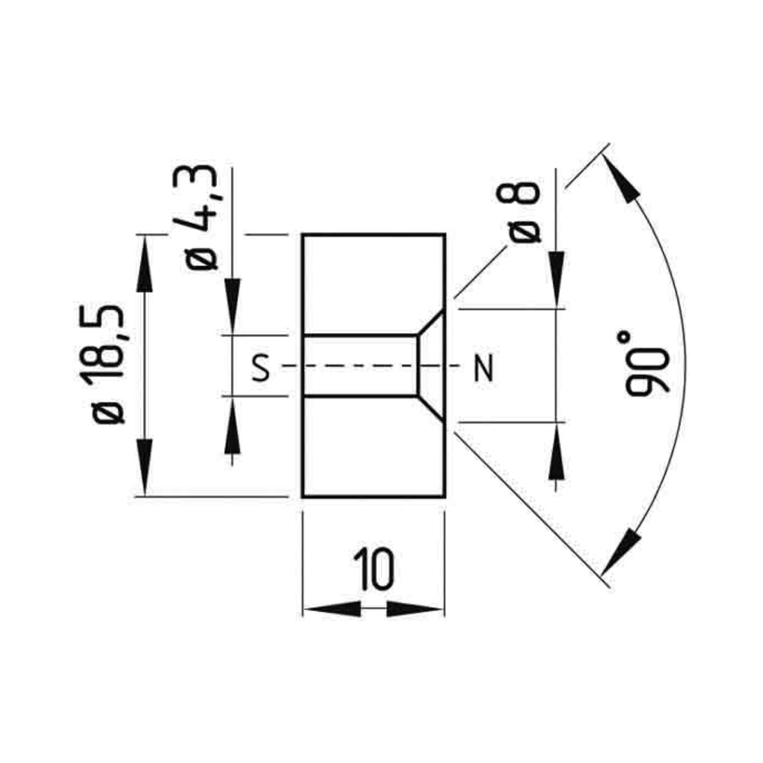 Schmersal Magnet BP 10